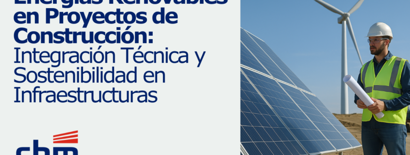 Energías Renovables en Proyectos de Construcción: Integración Técnica y Sostenibilidad en Infraestructuras