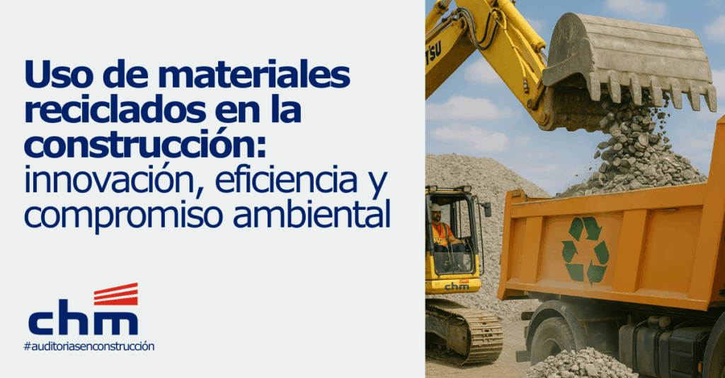 Uso de materiales reciclados en la construcción: innovación, eficiencia y compromiso ambiental