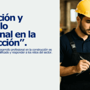 Formación y desarrollo profesional en la construcción